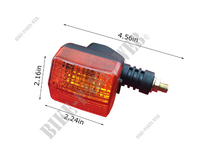 Light, front indicator for Honda XLR and NX
